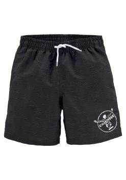 Name It Zwemshort NMMZORO LONG SWIM SHORTS NOOS 21 Name It Zwemshort NMMZORO LONG SWIM SHORTS NOOS -Beroemde Badkleding Winkel chiemsee zwemshort melange kids met logoprint zwart 10