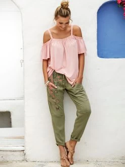 Rieker EVOLUTION Sandalen Met Verstelbare Klittenbandsluitingen -Beroemde Badkleding Winkel classic inspirationen blouse met carmenhals roze 1