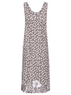 Classic Inspirationen Zomerjurk Tuniekjurk -Beroemde Badkleding Winkel classic inspirationen zomerjurk tuniekjurk bruin 5