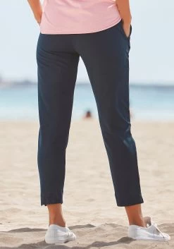 Elbsand 7/8-broek Ivalo Van Sweatmateriaal -Beroemde Badkleding Winkel elbsand 7 8 broek ivalo van sweatmateriaal blauw 4