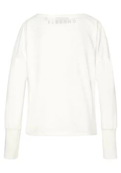 Elbsand Longsleeve Ingiara Met Logoprint Voor -Beroemde Badkleding Winkel elbsand longsleeve ingiara met logoprint voor wit 4