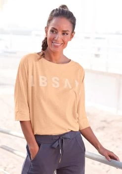 Remonte Sandalen 29 Remonte Sandalen -Beroemde Badkleding Winkel elbsand shirt met 3 4 mouwen iduna met logoprint oranje