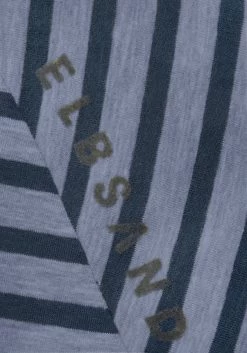 Elbsand Shirt Met Korte Mouwen Caira Met Strepen -Beroemde Badkleding Winkel elbsand shirt met korte mouwen caira met strepen blauw 5