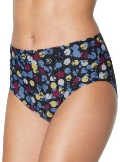 Beachtime Jerseyjurk Met Bloemmotief 23 Beachtime Jerseyjurk Met Bloemmotief -Beroemde Badkleding Winkel feel good bikinibroekje zwart 4