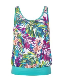 Feel Good Tankinitop -Beroemde Badkleding Winkel feel good tankinitop blauw 55