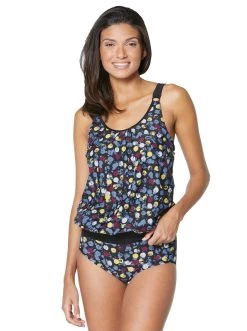 S.Oliver RED LABEL Beachwear Tankinitop MARIKA Met Drie Draagvarianten 35 S.Oliver RED LABEL Beachwear Tankinitop MARIKA Met Drie Draagvarianten -Beroemde Badkleding Winkel feel good tankinitop zwart 24