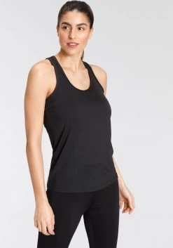 Venice Beach Bustierbikinitop L.A. Met Contrast-piping -Beroemde Badkleding Winkel his functionele top sport top zwart 1