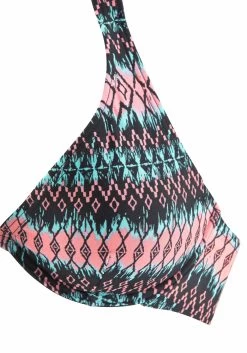 Homeboy Beugelbikini In Een Etnische Look -Beroemde Badkleding Winkel homeboy beugelbikini in een etnische look zwart 8