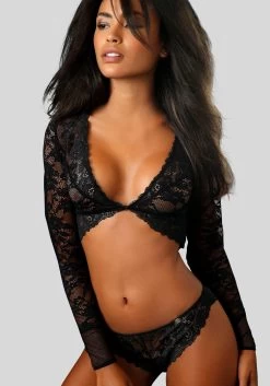 O'Neill Triangelbikini "Baay Maoi " -Beroemde Badkleding Winkel jette joop set bralette bh set met string zwart