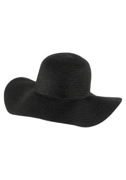 Classic Inspirationen Blouse Met Carmenhals -Beroemde Badkleding Winkel jjayz strohoed zwart 2