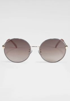 Edc By Esprit Short Met Een Bindceintuur -Beroemde Badkleding Winkel jjayz zonnebril goud 8