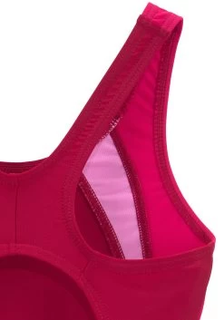 KangaROOS Badpak Met Sportieve Contrastinzetten -Beroemde Badkleding Winkel kangaroos badpak met sportieve contrastinzetten rood 12