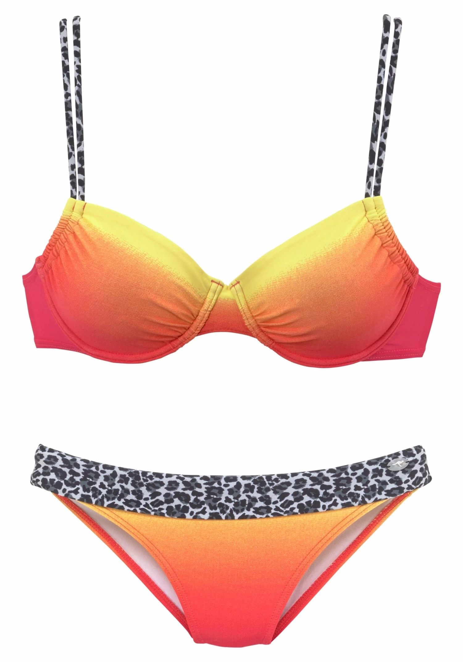 KangaROOS Beugelbikini Met Trendy Details Voorzien Van Luipaardprint 3 KangaROOS Beugelbikini Met Trendy Details Voorzien Van Luipaardprint - Image 3