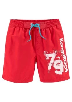 KangaROOS Zwemshort Met Logoprint Opzij