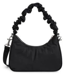 LANCASTER Schoudertas Baguette Bag Basic Chouchou Met Textielen Schouderriemen -Beroemde Badkleding Winkel lancaster schoudertas baguette bag basic chouchou met textielen schouderriemen zwart 5