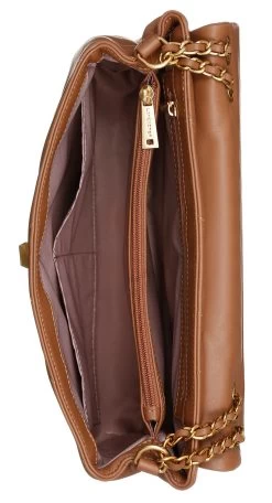 LANCASTER Schoudertas Trotter Bag L Met Goudkleurige Details 19 LANCASTER Schoudertas Trotter Bag L Met Goudkleurige Details -Beroemde Badkleding Winkel lancaster schoudertas trotter bag l met goudkleurige details bruin 6