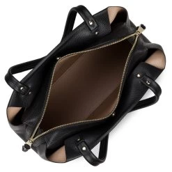 LANCASTER Shopper Foulonne Double Met Praktische Indeling -Beroemde Badkleding Winkel lancaster shopper foulonne double met praktische indeling zwart 3