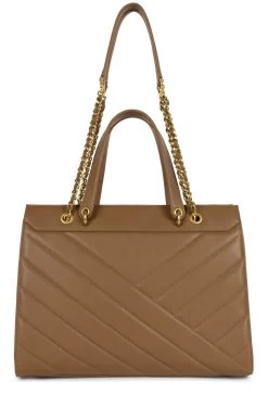 LANCASTER Shopper Soft Matelassé Met Mooie Siernaden -Beroemde Badkleding Winkel lancaster shopper soft matelasse met mooie siernaden bruin 12