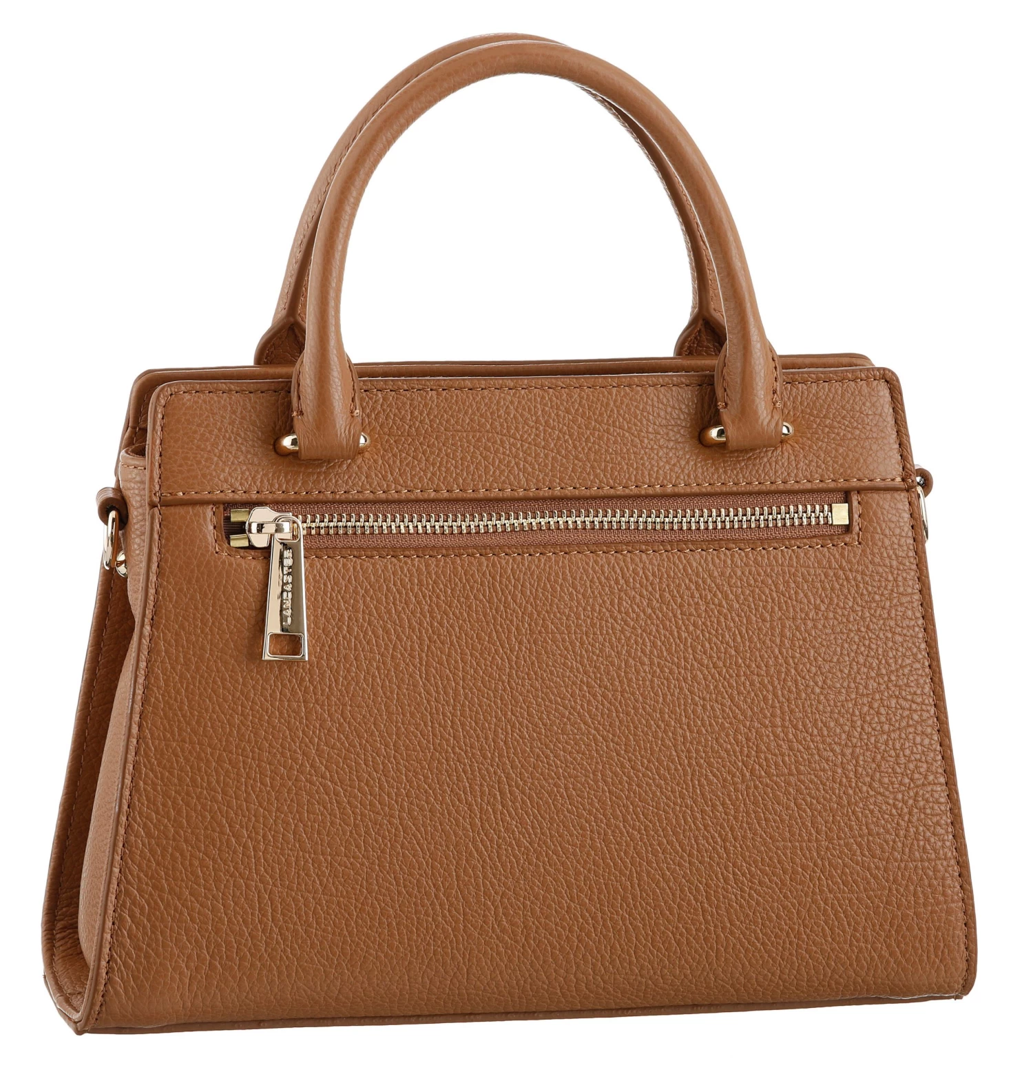 LANCASTER Tas Handbag Dune Met Goudkleurige Details 3 LANCASTER Tas Handbag Dune Met Goudkleurige Details - Image 3