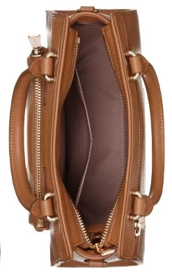 LANCASTER Tas Handbag Dune Met Goudkleurige Details 19 LANCASTER Tas Handbag Dune Met Goudkleurige Details -Beroemde Badkleding Winkel lancaster tas handbag dune met goudkleurige details bruin 11