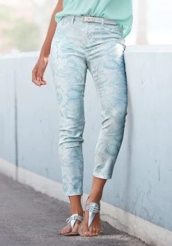 Vivance Tanktop Met Gouden Knoopdetail Bij De Hals (Set Van 2) -Beroemde Badkleding Winkel lascana 7 8 jeggings met paisleyprint beige 2