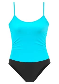Vivance T-shirt Met Modieus Gehaakte Kant -Beroemde Badkleding Winkel lascana badpak in tankini look blauw