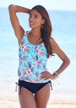 Bruno Banani Triangelbikini Gedessineerd Met Lange Bindstrik 24 Bruno Banani Triangelbikini Gedessineerd Met Lange Bindstrik -Beroemde Badkleding Winkel lascana bikinibroekje malia met aanrimpeling opzij blauw 4