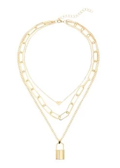 Vivance Top Met Spaghettibandjes Hals Met Elegante Ruches (Set Van 2) -Beroemde Badkleding Winkel lascana kettingenset 3 rijige ketting met hart en slothanger goud 2