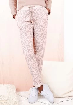 Buffalo Tuniek Van Viscose-crêpe 28 Buffalo Tuniek Van Viscose-crêpe -Beroemde Badkleding Winkel lascana loungebroek met modieuze omslagzoom beige