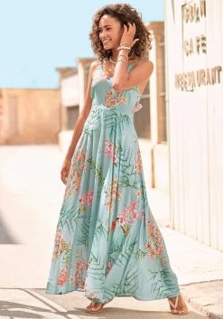 Buffalo Gedessineerde Jurk Met Smalle Rok 26 Buffalo Gedessineerde Jurk Met Smalle Rok -Beroemde Badkleding Winkel lascana maxi jurk 11