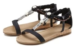 Feel Good Balconette-bikini (2 Stuks) -Beroemde Badkleding Winkel lascana sandalen met sierelementen veganistisch zwart 3