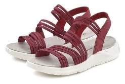 O'Neill Strohoed "Beach Sun " -Beroemde Badkleding Winkel lascana sandalen met ultralichte zool en elastische riempjes veganistisch rood