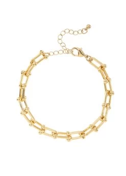 Vivance Gedessineerde Jurk Van Geweven Viscose -Beroemde Badkleding Winkel lascana schakelarmband goud