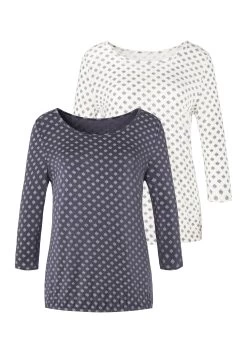 S.Oliver RED LABEL Beachwear Zomerjurk Met Een Ritssluiting 33 S.Oliver RED LABEL Beachwear Zomerjurk Met Een Ritssluiting -Beroemde Badkleding Winkel lascana shirt met 3 4 mouwen met elastische zoom set van 2 blauw 3