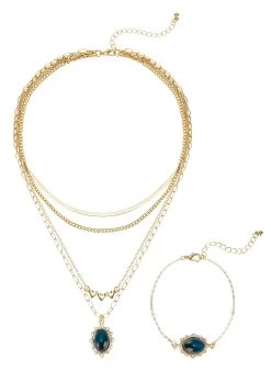 Roxy Zonnebril Vertex -Beroemde Badkleding Winkel lascana sieradenset ketting en armband met stemminghanger goud 1