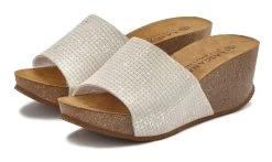 Roxy Zonnebril Bow Tie -Beroemde Badkleding Winkel lascana slippers met sleehak en kurkvoetbed beige