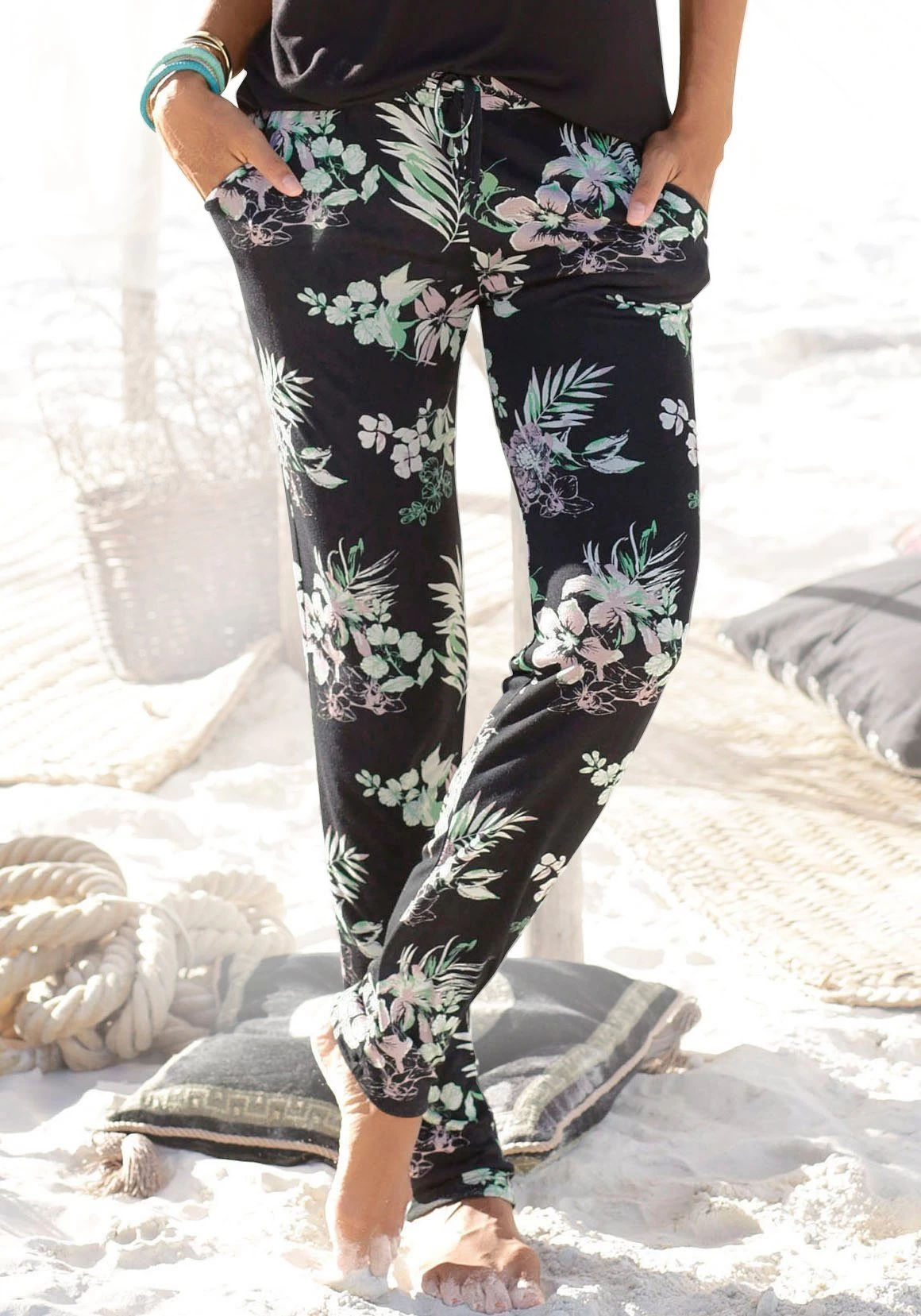 Beachtime Jerseyjurk Met Een Rijgkoord 9 Beachtime Jerseyjurk Met Een Rijgkoord - Image 9