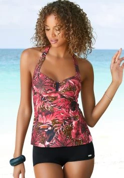 Jette Joop Tankini In Oversized Model 28 Jette Joop Tankini In Oversized Model -Beroemde Badkleding Winkel lascana tankini met hotpants roze 4