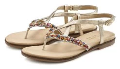 Vivance Shirt Met 3/4-mouwen Met Modieus Mouwdetail (Set Van 2) -Beroemde Badkleding Winkel lascana teenslippers sandalen van leer met glitter goud 1