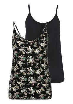 Elbsand Shirt Met Korte Mouwen Caira Met Strepen -Beroemde Badkleding Winkel lascana top met spaghettibandjes met een mooi bloemdessin set van 2 multicolor 1