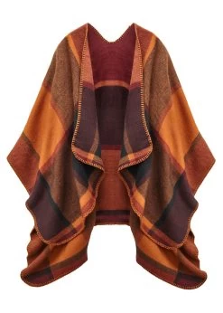 Beachtime Jerseyjurk Met Bloemmotief 32 Beachtime Jerseyjurk Met Bloemmotief -Beroemde Badkleding Winkel lascana xxl sjaal poncho in behaaglijk zachte kwaliteit oranje