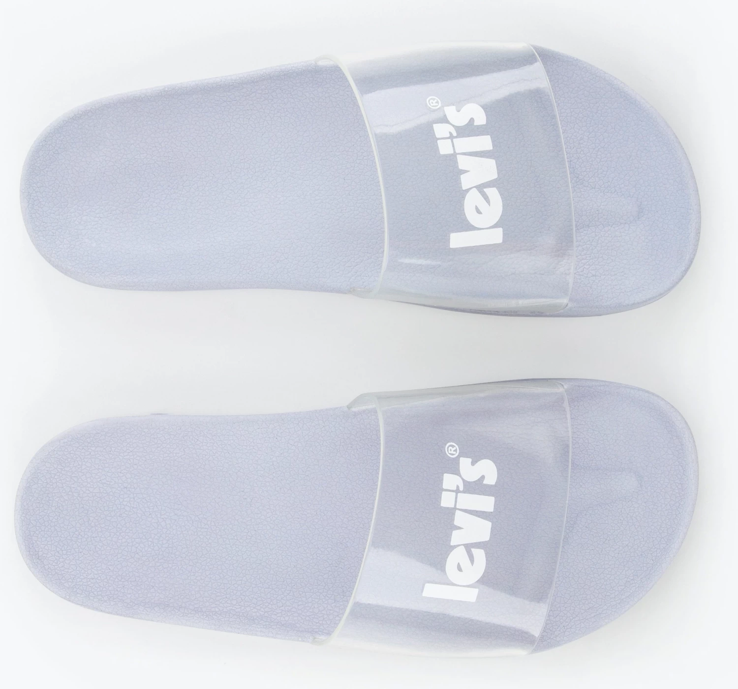 Levi's® Badslippers JUNE POSTER S Met Transparante Band 1 Levi's® Badslippers JUNE POSTER S Met Transparante Band