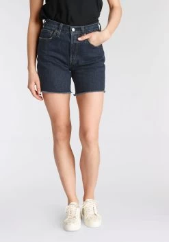 STREET ONE Short Style Bonny In Loose Fit Met Elastische Band 24 STREET ONE Short Style Bonny In Loose Fit Met Elastische Band -Beroemde Badkleding Winkel levis short 501 mid thigh met verborgen knoopsluiting blauw