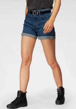 Levi's® Short 501 Mid Thigh Short 501 Collection -Beroemde Badkleding Winkel levis short 501 mid thigh short 501 collection blauw 5