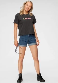 Levi's® Short 501 Mid Thigh Short 501 Collection -Beroemde Badkleding Winkel levis short 501 mid thigh short 501 collection blauw 9