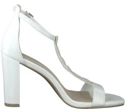 Marco Tozzi Highheel Sandaaltjes -Beroemde Badkleding Winkel marco tozzi highheel sandaaltjes wit 2