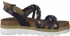 Marco Tozzi Sandalen Met Mooie Metallicdetails 18 Marco Tozzi Sandalen Met Mooie Metallicdetails -Beroemde Badkleding Winkel marco tozzi sandalen met mooie metallicdetails zwart 8