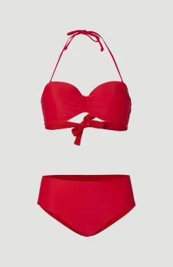 O'Neill Triangelbikini "Cali Rita " 29 O'Neill Triangelbikini "Cali Rita " -Beroemde Badkleding Winkel oneill bandeaubikini havaa malta rood 8