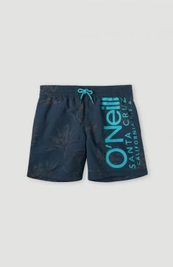 Bench. Zwemshort Met All-over Logoprint -Beroemde Badkleding Winkel oneill zwemshort cali floral shorts blauw 4