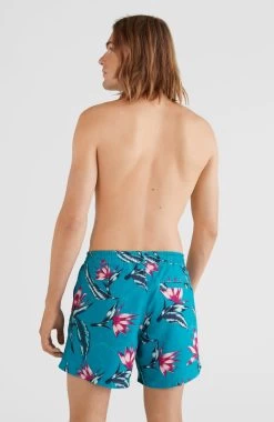 O'Neill Zwemshort FLORAL SHORTS -Beroemde Badkleding Winkel oneill zwemshort floral shorts blauw 10